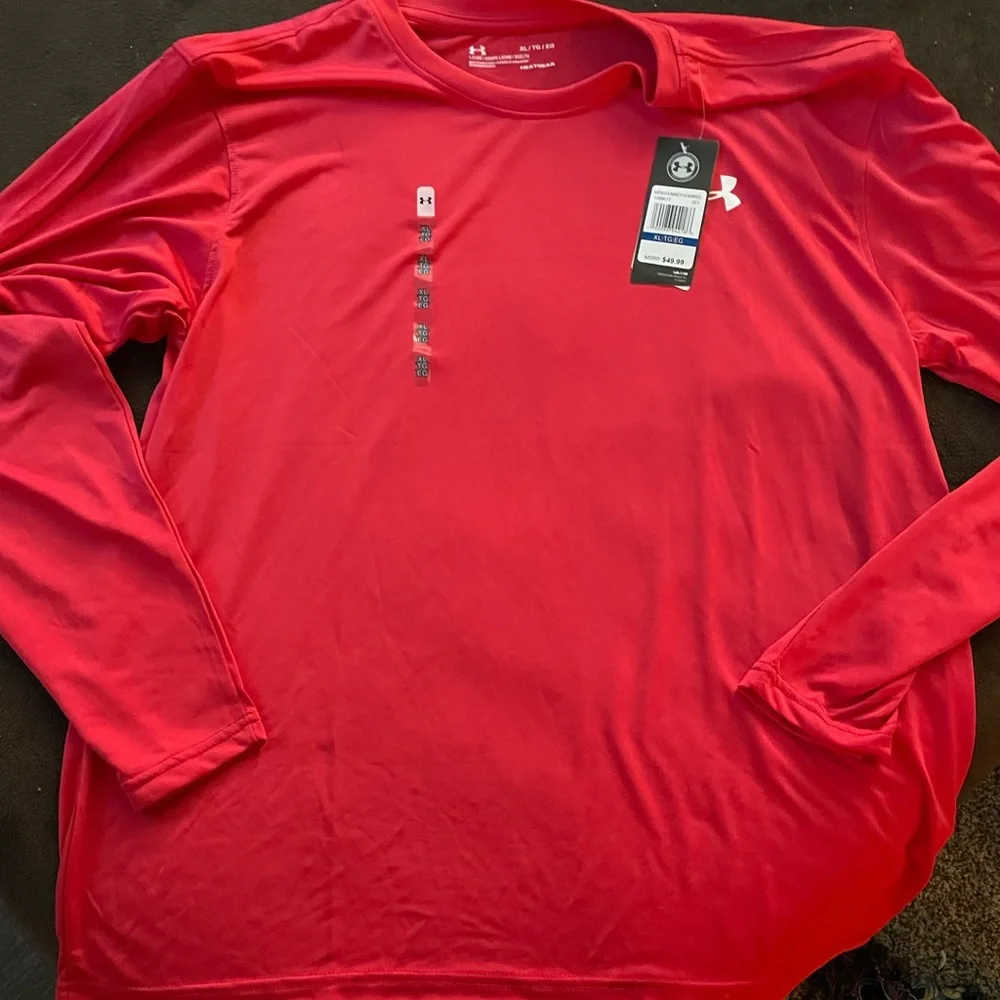 Men's HeatGear Armour Long Sleeve - Picture 7 of 9